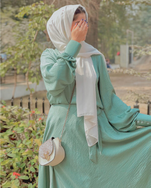 Mint (6) Refreshing 1-Piece Mint Hareer Dress