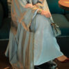 Elegant Rich Neutral Satin Abaya Edit-1