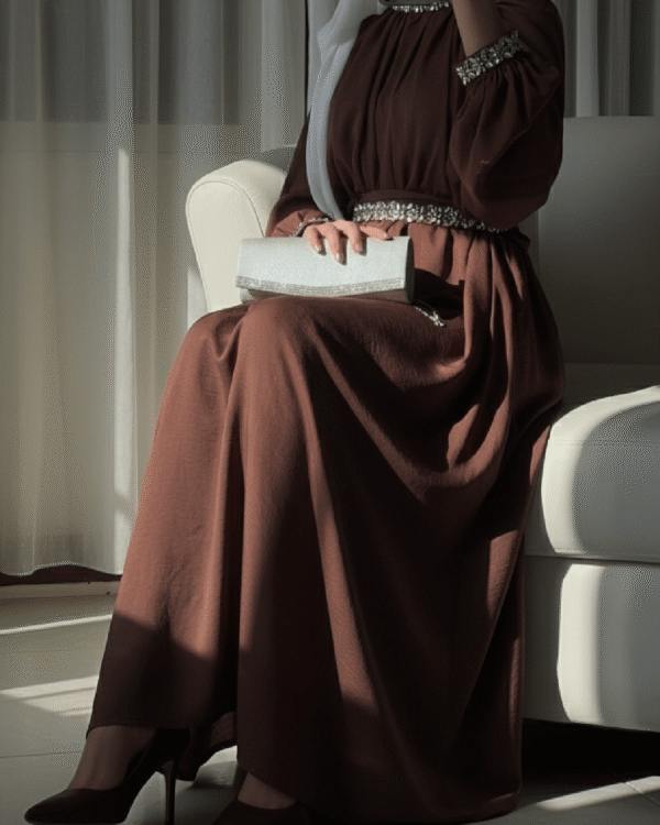 Untitled-1-04-min Enchanting Brown Party Abaya-Edit 3
