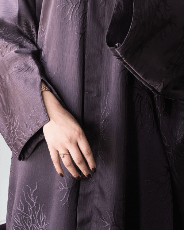 Untitled-1-11-min Luxurious Textured Plum Abaya 1P