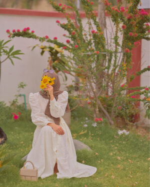 Pure Elegant Brodrie Embroidered Dress 2P