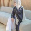 ZZCASUAL-05 Safah Abaya Premium Korean Nida 2P