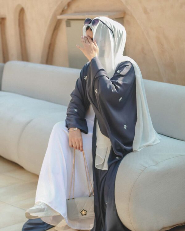 ZZCASUAL-05 Safah Abaya Premium Korean Nida 2P