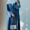 winnteerr-02 The Denim Indigo Bloom Abaya